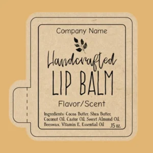 Lip Balm labels